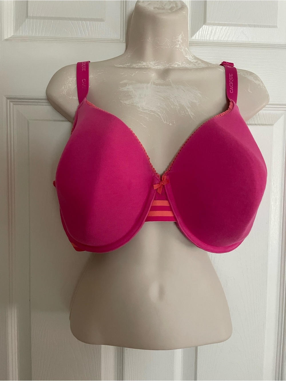 Cacique Vibrant Pink Full Coverage T-Shirt Bra